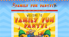 Desktop Screenshot of familyfunparty.com